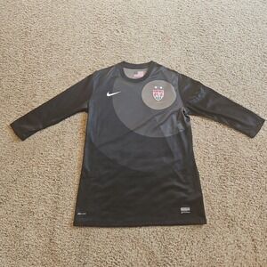 Nike Womens US Soccer Goalkeeper Jersey Medium Goalie GK USA